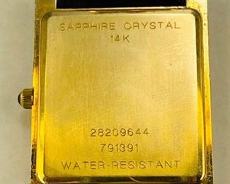 $650 All Real Authentic Concord Sapphire Crystal 14K Yellow Gold Swiss Louisiana Alligator Watch For inquiries about the listing or if you are selling your gold or silver, please text or call 7032689529 or visit the Tysons Jewelry Store at 8373 Leesburg Pike #12, Vienna Virginia 22182