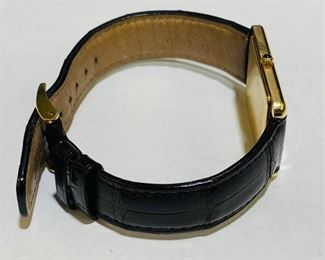 $650 All Real Authentic Concord Sapphire Crystal 14K Yellow Gold Swiss Louisiana Alligator Watch For inquiries about the listing or if you are selling your gold or silver, please text or call 7032689529 or visit the Tysons Jewelry Store at 8373 Leesburg Pike #12, Vienna Virginia 22182