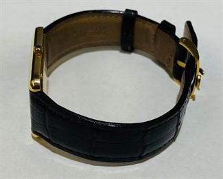 $650 All Real Authentic Concord Sapphire Crystal 14K Yellow Gold Swiss Louisiana Alligator Watch For inquiries about the listing or if you are selling your gold or silver, please text or call 7032689529 or visit the Tysons Jewelry Store at 8373 Leesburg Pike #12, Vienna Virginia 22182