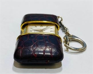 $695 All Real Authentic Swiss Movado Ermeto Chronometer Pocket Purse Gold-Plated Alligator Sliding Case Watch For inquiries about the listing or if you are selling your gold or silver, please text or call 7032689529 or visit the Tysons Jewelry Store at 8373 Leesburg Pike #12, Vienna Virginia 22182