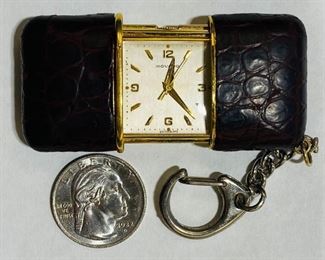 $695 All Real Authentic Swiss Movado Ermeto Chronometer Pocket Purse Gold-Plated Alligator Sliding Case Watch For inquiries about the listing or if you are selling your gold or silver, please text or call 7032689529 or visit the Tysons Jewelry Store at 8373 Leesburg Pike #12, Vienna Virginia 22182