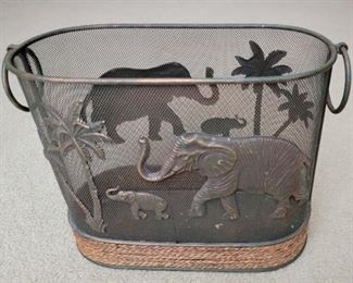 Elephant Waste Basket