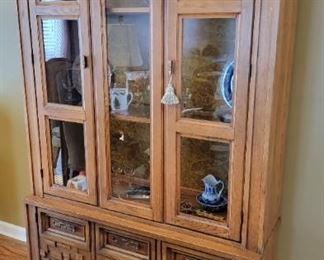 M.S.M Wooden China Cabinet