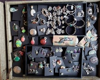 Sterling silver jewelry from Mexico and Bali, 50% off original prices!