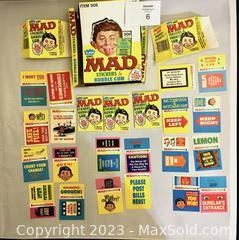 w1983 mad stickers packs more a61 t