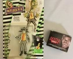 wbeetlejuice figure dexter cards a1501 t