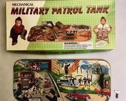 wlucky toys wind up tank toy with box a91 t