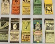 wvintage matchbook covers a821 t