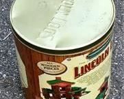 wcommemorative lincoln logs toy a871 t