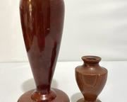 wvintage redwood burl vase more a1331 t