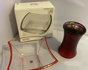 wwaltherglas red edge bowl more a261 t