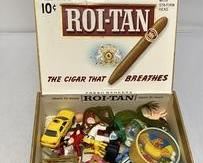 wvintage toys in roitan cigar box a801 t