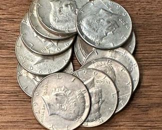 40% Silver Kennedy Half Dollars