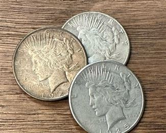Silver PEACE Dollars