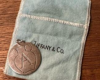 TIFFANY & CO Vintage Sterling Silver Aquarius Jug Pendant 