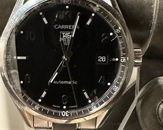 TAG HEUER Carrera Calibre 5 Automatic Watch - 39mm - With Original Box