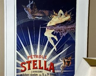 Framed Petrole Stella Print