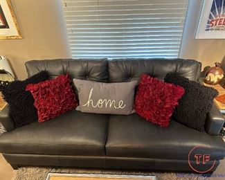 Leather Sofa by KLAUSSNER