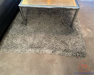 CRATE & BARREL Remy Rug Shale