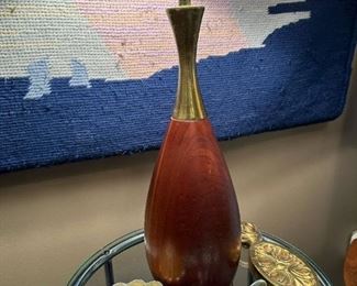 MCM TONY PAUL for Westwood Bowling Pin Table Lamps