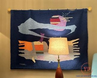Wall Tapestry Signed MABE