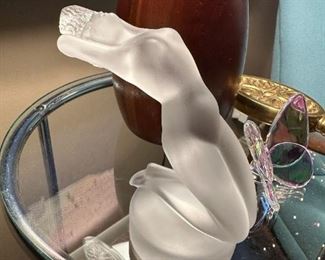 LALIQUE Nude "Chrysis" Art Glass Figurine