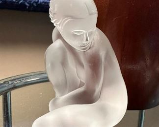 LALIQUE Nude "Venus" Art Glass Figurine