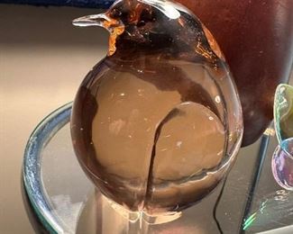 Murano Bird Art Glass by PINO SIGNORETTO