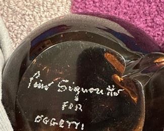 Murano Bird Art Glass by PINO SIGNORETTO