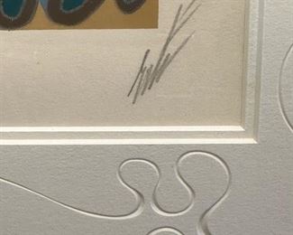 Signed Limited Edition ERTE "The Bath of Marquise"