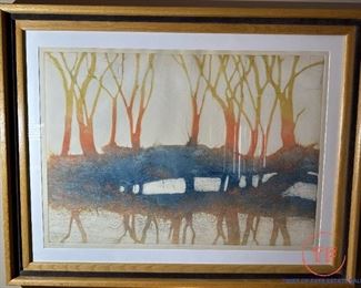 Artist Proof Collograph by RUTH RODMAN