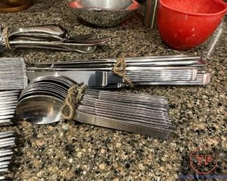 Modern THEBE by Dansk Stainless Steel Flatware Set