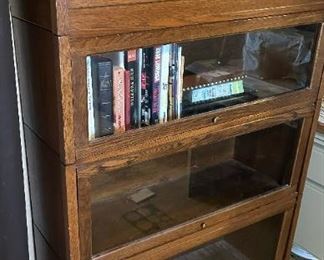 WIDMAN Three Stack Barrister Bookcase