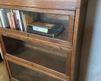 WIDMAN Three Stack Barrister Bookcase