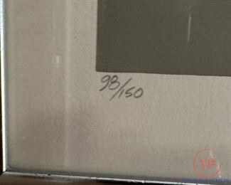 MCM Signed Limited Edition Serigraph by JIM BOUTWELL