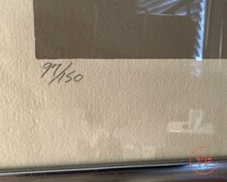 MCM Signed Limited Edition Serigraph by JIM BOUTWELL