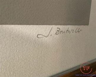 MCM Signed Limited Edition Serigraph by JIM BOUTWELL