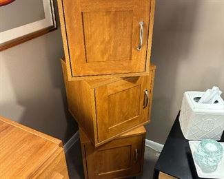 Swivel Three Stack Cube Storage Stand