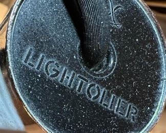 1970s Modern White and Chrome Adjustable Floor Lamp by LIGHTOLIER