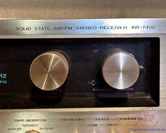 Vintage KENWOOD KR-7400 Receiver