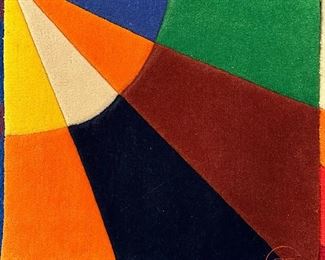 Vintage MCM EDWARD FIELDS Carpet Art - Salesman Samples