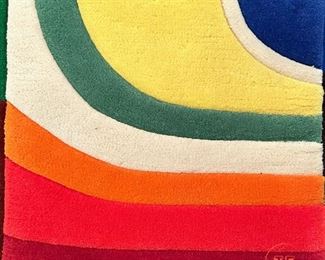 Vintage MCM EDWARD FIELDS Carpet Art - Salesman Samples