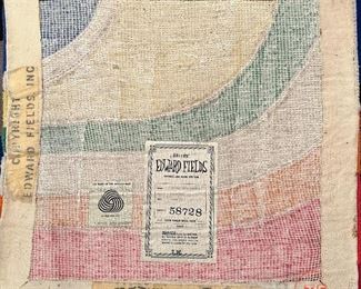 Vintage MCM EDWARD FIELDS Carpet Art