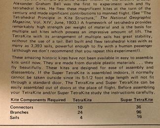 Vintage HERMAN MILLER TetraKite Kits