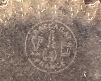 BACCARAT Small Round Eye Vase