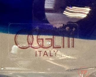 OGGERTi MURANO Glass Sailboat