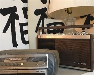 Radios and Boom Boxes throughout 