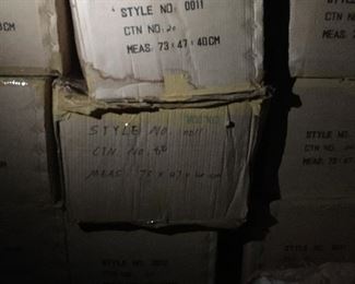 Cases of BRAND NEW QUILTED coats! 100% SILK. ALL SIZES & colors!