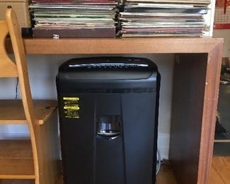 Vinyl records. Record player.