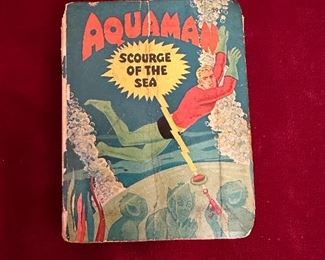Aquaman comic book. 